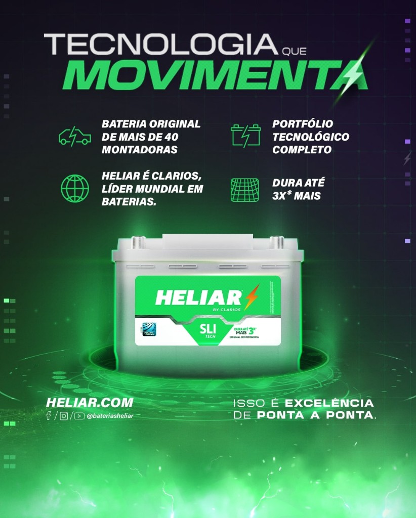 Tecnologia que movimenta — Heliar by Clarios